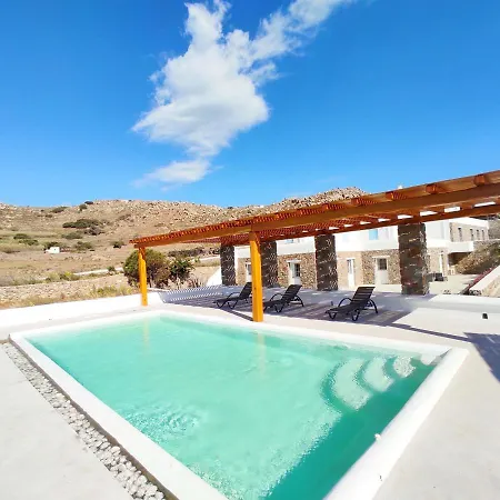 Villa Avalon Cosy Apartments, Minimal With Shared Swimming Pool Agrari (Mykonos)